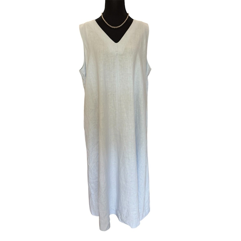 Philosophy Sky Blue Sleeveless Maxi Dress